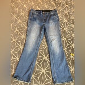 Lane Bryant Medium Blue Flare Jeans